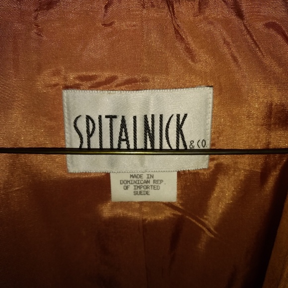 VTG. Suede cropped jacket - Picture 2 of 8